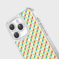 thumbnail image 4 of iPhone 15 Pro Clear Case - Yellow Celestial Petal Design, 4 of 5