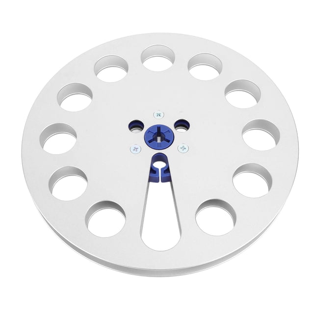 7 Inch Empty Tape Reel, Aluminum NAB Flanges Universal Open Reel Tape Empty Reel for 1/4 Inch Tape, for , for Studer