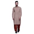 thumbnail image 1 of Atasi Kurta Pathani pour Hommes à Manches Longues Kurta Décontracté, 1 of 5