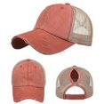 thumbnail image 3 of Unisex Men Women Solid Color Sun Hat Adjustable Baseball Cap Hip Hop Hat, 3 of 4