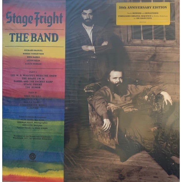 BAND,THE STAGE FRIGHT 50TH(LP D2C)
