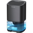 thumbnail image 1 of Mini Dehumidifier with 7-Colour LED Light, Visible Water Tank, 1 Pack, 1 of 5