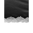 thumbnail image 4 of FOCUSNORM Women's Tube Top Dress Strapless Sleeveless Lace Patchwork Side Split Bodycon Mini Dress, 4 of 6