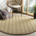 thumbnail image 1 of Safavieh Natural Fiber Maisy Border Area Rug, Natural / Grey, 8' X 10', 1 of 4
