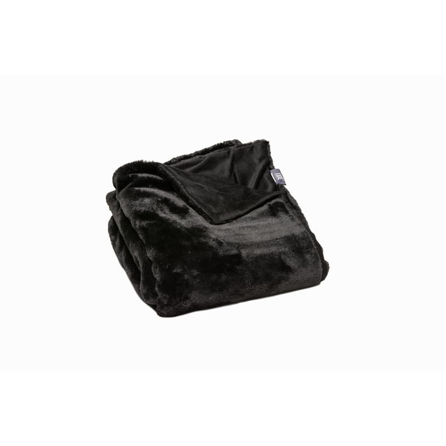 Luxe Jeté en Fausse Fourrure Classique / 50"x60 Pouces / A