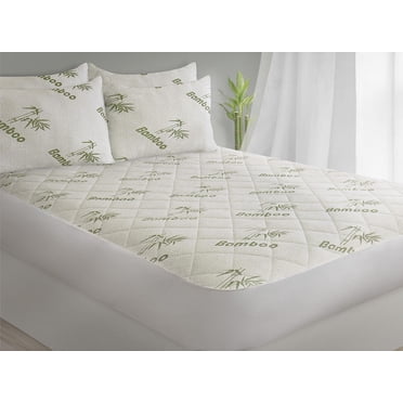 Safdie & Co. Mattress Protector Q Bamboo Jacquard