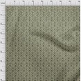 thumbnail image 3 of oneOone Georgette Viscose Fabric Leaves & Floral Block Print Fabric By Yard 42 Inch Wide, 3 of 5