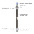 thumbnail image 2 of Mini Pneumatic Air Cylinder 16mm Bore 150mm Stroke Stainless Steel Double Acting Single Rod Mini Air Cylinders, 2 of 8