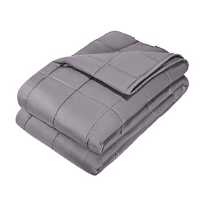 KFFKFF Weighted Blanket, 25 lbs, 80 x 87 in King Size, Soft 100% Cotton Heavy Blanket with Glass Beads, Breathable Material, Suitable for 250-310 lbs lbs Adults