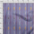 thumbnail image 2 of oneOone Tissu Cambric en Coton à Rayures Ikat Tissu Imprimé 1 Yard 56 Pouces de Large, 2 of 4