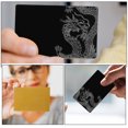 thumbnail image 3 of Luxshiny 10Pcs Aluminum Business Cards for Home Use with Assorted Colors and Engraving Ready, 3 of 8