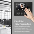 thumbnail image 3 of Time Attendance,Palm Print Employees Support Time Attendance Support Usb Support Twirltide Restaurant Office Suitable Restaurant Office Data Suitable Attendance Time Clock Support Palm Usb Port Data, 3 of 6