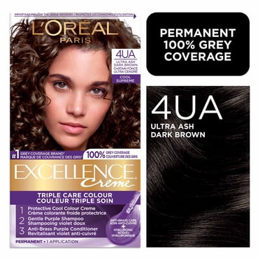 L'Oréal Paris Excellence Crème Hair Dye, Permanent Hair Color with Hyaluronic Acid