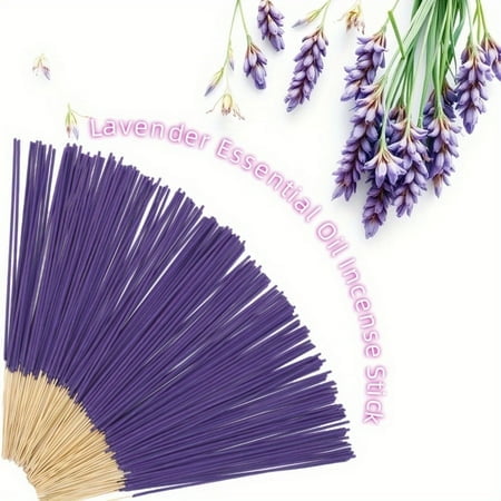 Diffuseur d'Encens Parfum d'Ambiance 140 Bâtons pour Camping et Randonnée Aromathérapie Naturelle Éliminateur d'Odeurs Longue Durée Divers Parfums
