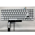 thumbnail image 3 of Clavier US RU pour MSI Crosshair 15 15-A11U 15-B12U B12UEZ GF66 MS-1582 GL66 GF76 GL76 MS-17L1 MS-17H3 V203222CK1 Rétroéclairé RU Blanc Rétroéclairé, 3 of 5