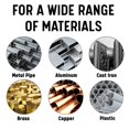 thumbnail image 3 of Drill America 1/2"-13 en Acier au Carbone Main Gauche (Inverse) Hexagonale Rethreading Die, Série DWT, 3 of 5