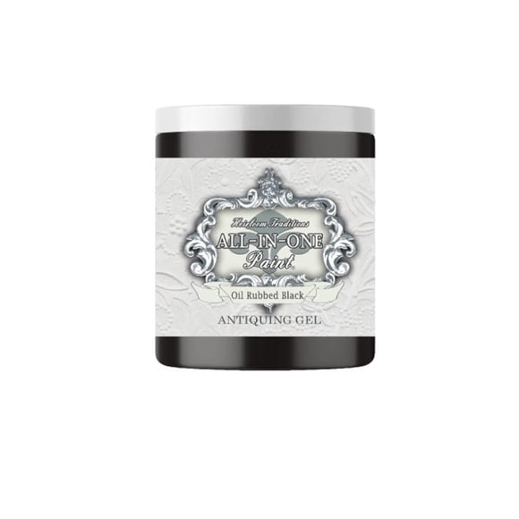 Heirloom Traditions Gel Antiquant, Noir Huilé (Noir), 16 Fl Oz