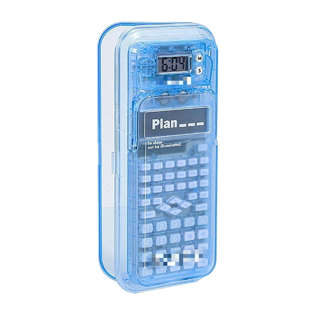 2 In 1 Pencil And Calculator Function Portable For High School College Student Exam Use School Supplies Stationery Tool
