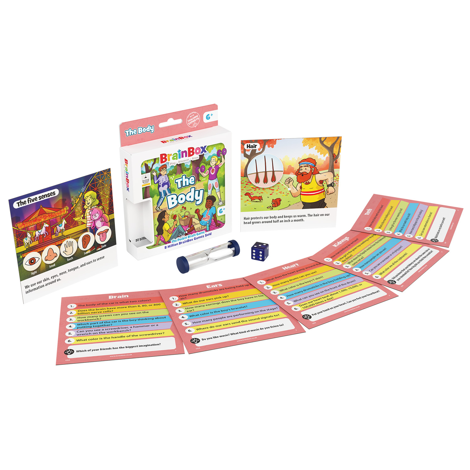 BrainBox Pocket – Le Corps Humain Jeu éducatif (FR)