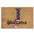 thumbnail image 2 of TopLLC Bathroom Rugs 4th Of July Door Mat Patriotic Doormat Entryway Rug Welcome Independence Day Doormat Stain And Fad Patriotic Decor Welcome Outdoor Mat A map, 2 of 2
