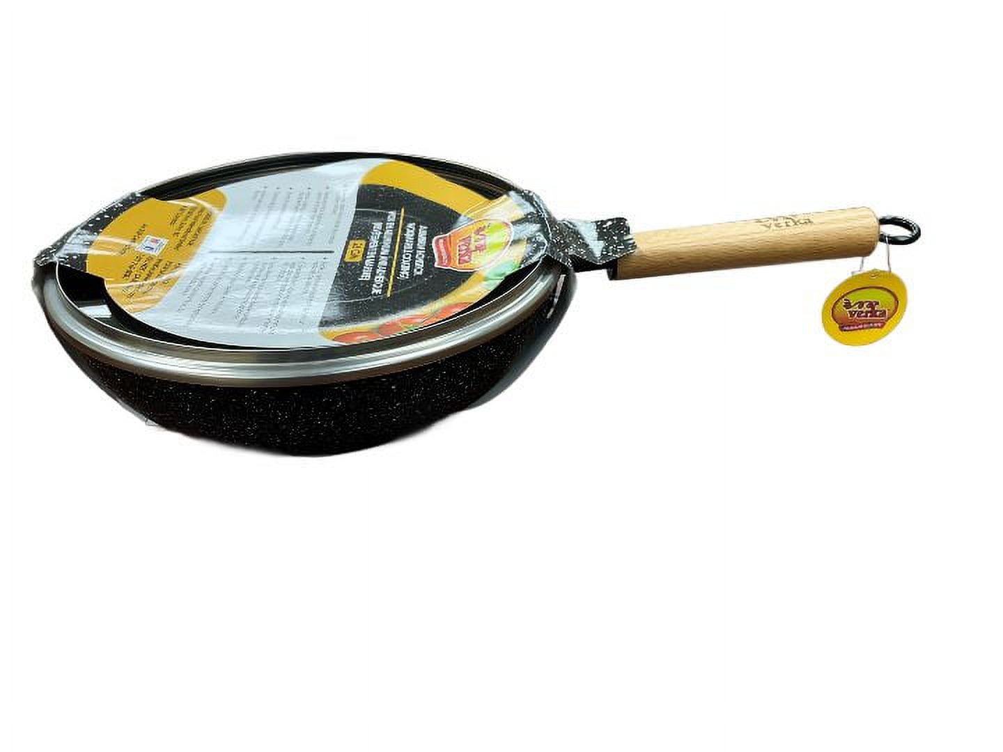 Verka Aluminium Nonstick Wok(Karahi), 26cm
