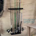 thumbnail image 2 of HLONK Fishing Rod Holders Vertical Rod Rack  Fishing Pole Holders for Garage  Wall  Ceiling Rod Stand, 2 of 6