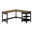 thumbnail image 1 of Mayfield 60W L Shaped Computer Desk in Vintage Black and Reclaimed Pine, 1 of 11