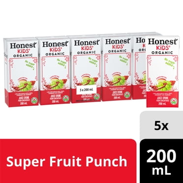 Honest Kids Fruit Punch Juice Boxes 5x200ml