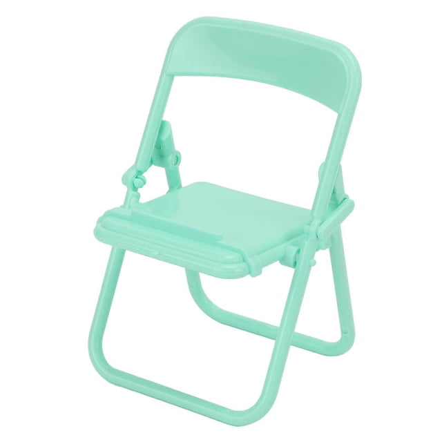 Phone Stand TPR Material Portrait Landscape Mode Watching Stool Shape Auxiliary Decorative Portable Mobile Holder