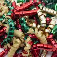 thumbnail image 4 of Holiday Time Traditional Curly Gift Bows in Red, Green, and Gold, 4 Count, 4 of 5