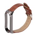 thumbnail image 3 of Quick Release Leather Watch Bands Leather Watch Strap Leather Wrist Watch Band Leather Bands For  Mi Band 6 Watch Strap For  Mi Band 5 Quick Release Leather Watch Bands Bamboo, 3 of 8