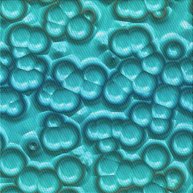 Ahgly Company Machine Washable Indoor Square Transitional Dark Cyan Green Area Rugs, 7' Square