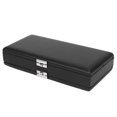 thumbnail image 1 of Boîte à Roseaux, 2 Couches en Cuir Noir Anti-Humidité Accessoires pour Instruments de Musique Design de Nouvelle Génération, 1 of 9