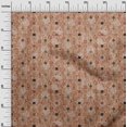thumbnail image 2 of oneOone Polyester Lycra Dusty Rose Fabric Mandala Texture Craft Projects Decor Fabric Printed By The Yard 56 Inch Wide, 2 of 4