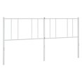 thumbnail image 1 of vidaXL Headboard Bed Header with Steel Back Support for Bedroom Furniture, 1 of 6