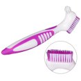 thumbnail image 4 of False Teeth Cleaning Brush, Plastic Portable  Double Sided Denture Brush  For False Teeth Cleaning, 4 of 8