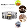 thumbnail image 2 of Stainless Steel Tea Warmer with Tea Light Holder for Tea and Coffee Pots, 2 of 7