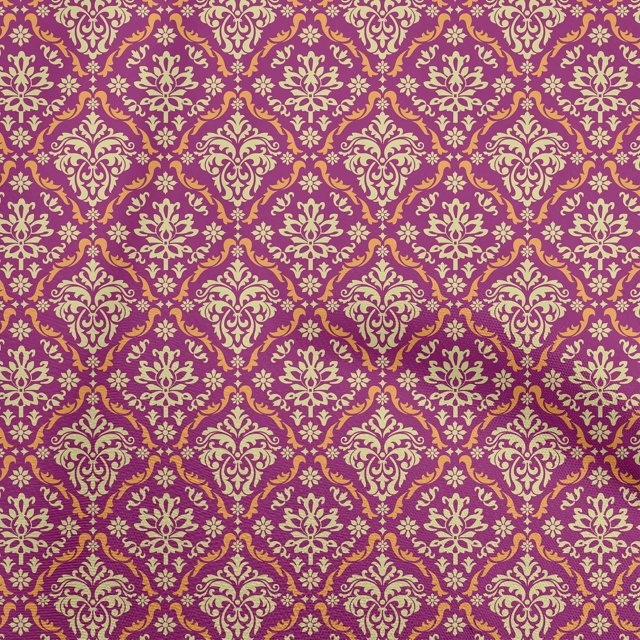 oneOone Silk Tabby Fuschia Pink Fabric Block Sewing Craft Projects Fabric Prints By Yard 42 Inch Wide
