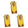 thumbnail image 1 of maskred Mode Femmes Plage Vacances Robe Boho Ethnique Élégante Robe en Vrac Jaune 3Set, 1 of 6