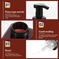 thumbnail image 3 of MasteelfCA 2pcs Plastic Sanitizer Bottles Make-up Containers Square Lovely Storage Bottles, 3 of 8