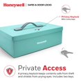 thumbnail image 4 of Honeywell Safes & Door Locks - Small Safe Box for Home - Fire Resistant Documents Lock Box with Keys - Steel Security with Key Lock for Personal Item, 4 of 7