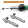 thumbnail image 3 of Buse de Soudage en Acier Inoxydable, Buse Thermique 2PCS Installation Facile Résistance à la Corrosion pour PP PVC Feuilles de Plastique, 3 of 8