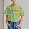 thumbnail image 2 of WRKEKC T-Shirts d'Été pour Garçons, T-Shirts Décontractés pour Garçons, T-Shirts Polyvalents Décontractés à Manches Courtes pour Enfants avec Motif Imprimé et Col Rond, 2 of 6
