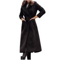 thumbnail image 2 of LOVZFMLL Vestes pour Femmes Mode Manteau Décontracté Bandage Manches Longues Coupe-Vent, 2 of 6