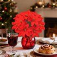 thumbnail image 3 of Fake Plant Decor 35Cm Christmas Simulation Bouquet Potted Plants Ornament, 3 of 6