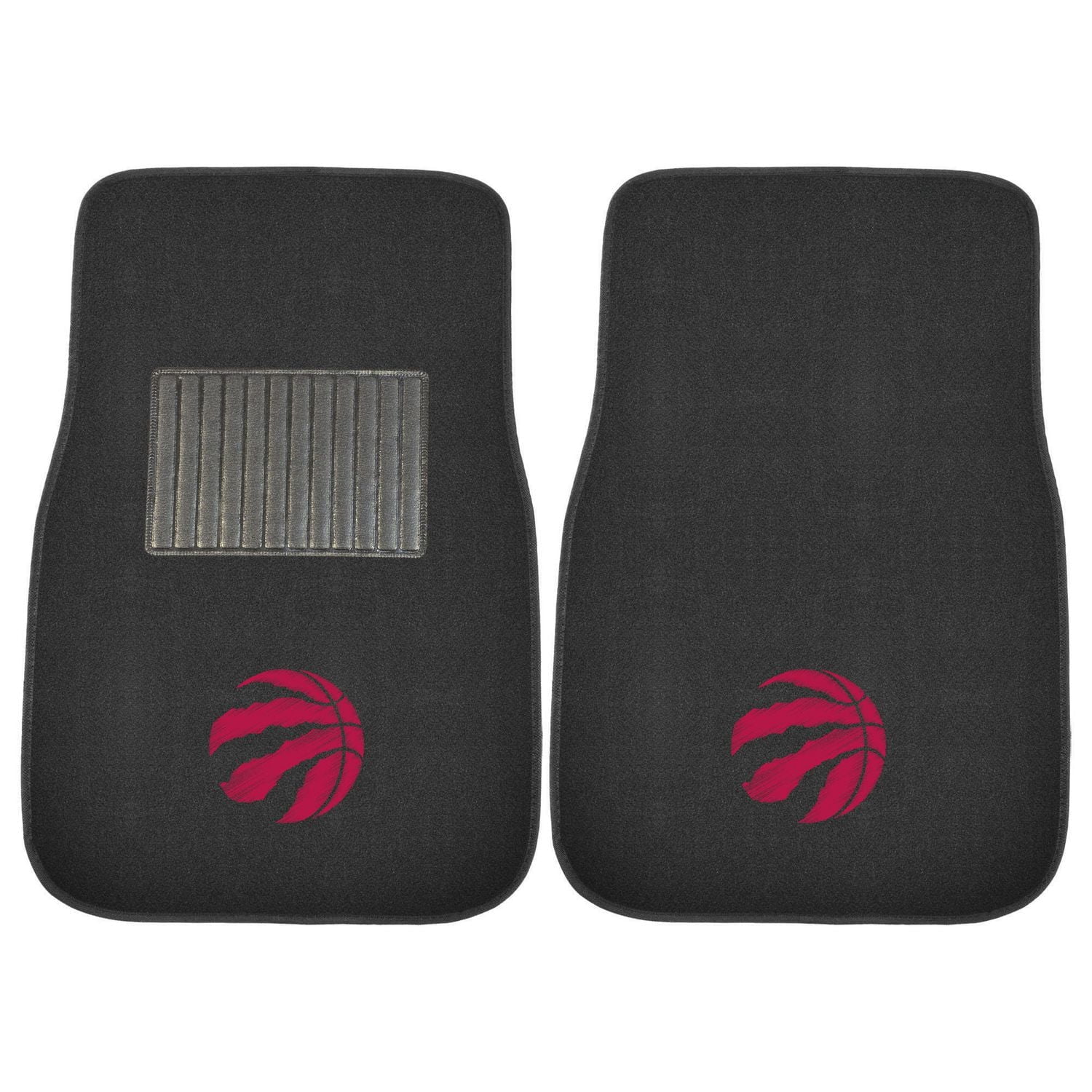 FanMats NBA Toronto Raptors 2PC Ensemble de tapis de voiture brodé