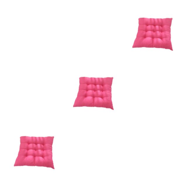 Maytalsory Coussin Respirant en Tissu Polyester Remplissage de Perles Libération de Pression Tissu Polyester Confortable et Respirant Rose 3Set