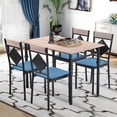 thumbnail image 4 of Birdeem Leather Seat Covers, High Chair Cover, Solid Color Brushed High Elastic Chair Cover Soft and Comfortable Chair Seat Cover -Proof And- Chair Slipcover Suitable for Dining Chair, 4 of 7