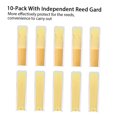thumbnail image 2 of ammoon Saxophone Alto Sax Traditionnel Reeds Force 3.0, 10 Pcs/ Boîte, 2 of 8