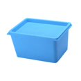 thumbnail image 4 of veasfak Organisateur de Rangement pour Jouets Bac Conteneur de Rangement Bacs pour Salon Maison Garde-Robe Bleu 26x17x14cm, 4 of 9